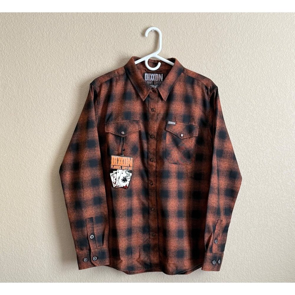 DIXXON Flannel Co. STURGIS THE DEADWOOD Flannel Shirt Youth Size XL / 18